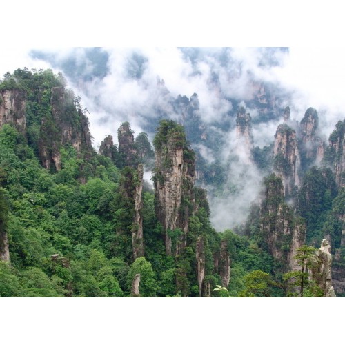 包团6：天门山、天门洞、张家界、天子山、黄龙洞3天2晚