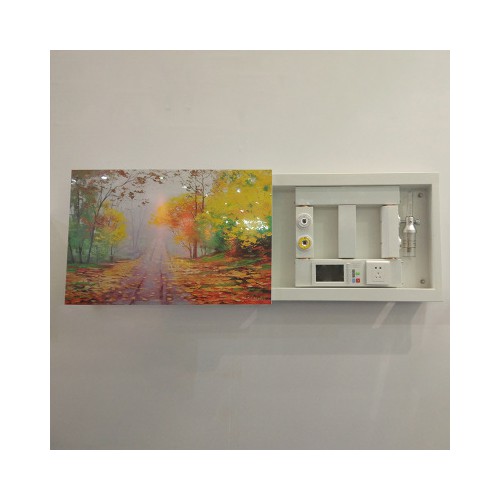 新款壁画式设备带 墙壁镶嵌式便捷设备带 铝合金外壳设备定制