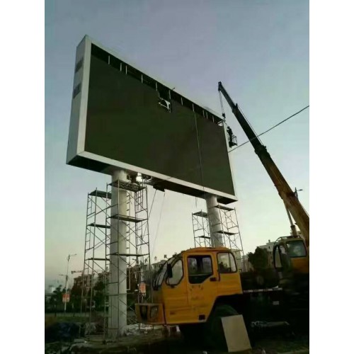 室外型LED显示屏安装