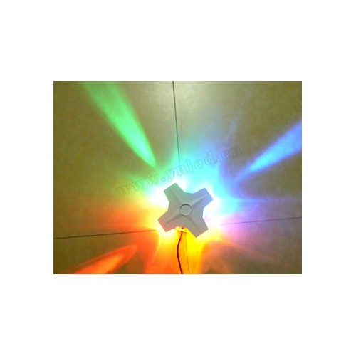 15W七彩多变LED十字星光灯