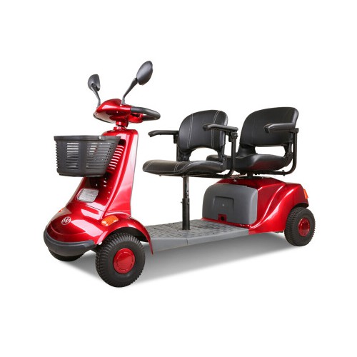 老年代步车双人电瓶车豪华款
