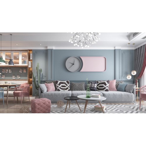 客厅效果图定制