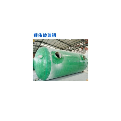玻璃钢模压化粪池 小型三格化粪池