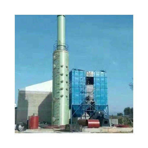 玻璃钢脱硫塔 废气净化塔砖厂脱硝除尘设备 烟气喷淋脱硫塔