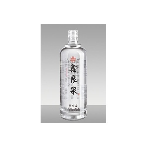 晶白玻璃酒瓶厂家