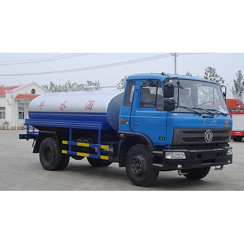 东风153平头绿化洒水车