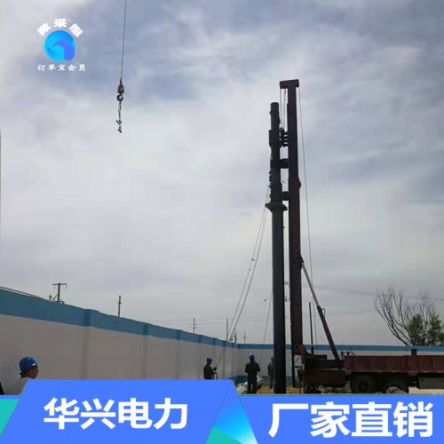 220KV电力钢管杆 输电架线钢管杆