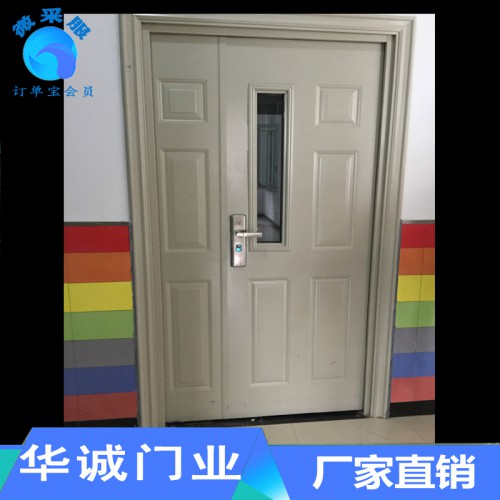 学校门 厂家 钢制学校门 学校防盗门