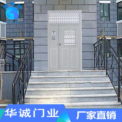 楼宇门 玻璃拼接楼宇门 户外楼宇门 楼道门工程门