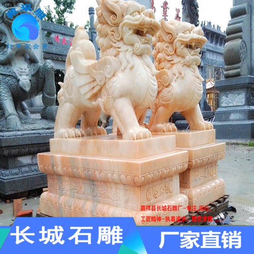 石雕牌楼 石雕貔貅 济宁石雕 仿古石雕