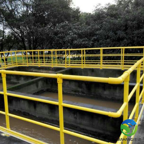 污水处理厂护栏 高防腐污水围栏 栏杆 玻璃钢工厂围栏