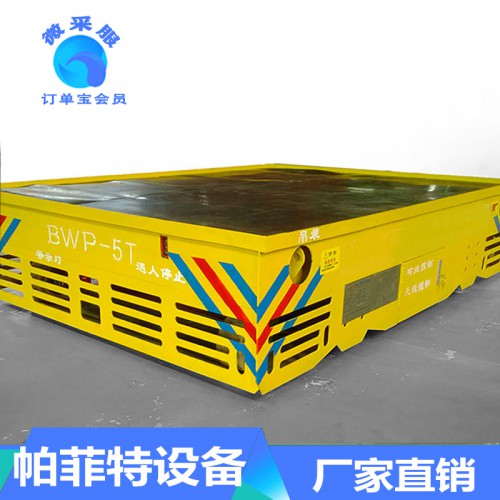 无轨平车 搬运压力罐无轨平车