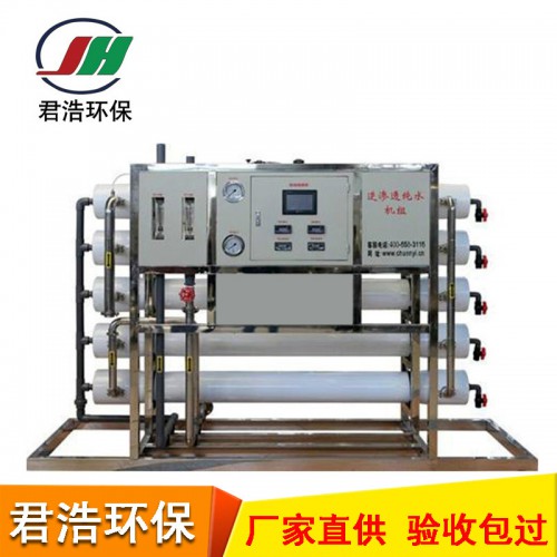 进口反渗透设备 二级反渗透水处理设备 2吨反渗透净水设备