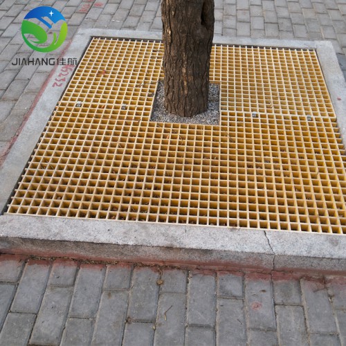 树篦子格栅 树池树坑树穴护树板 树围子玻璃钢格栅