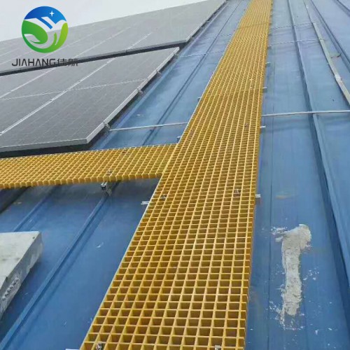 丽水光伏检修走道网格 维修过道绝缘格栅光伏屋顶发电专用