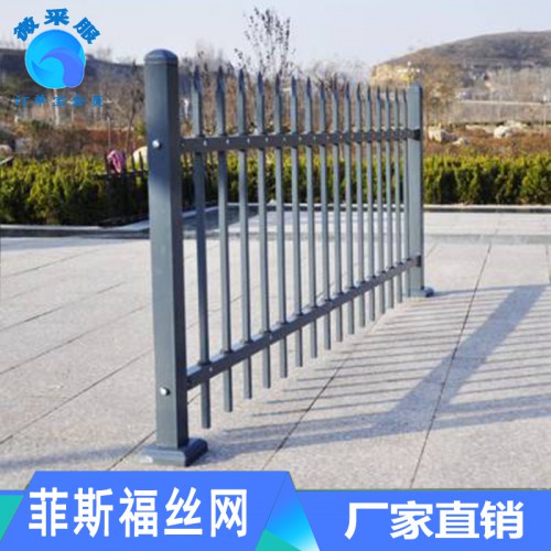小区锌钢护栏  庭院围栏  锌钢护栏价格