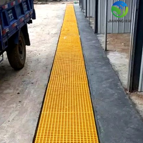 玻璃钢地沟网格板 排水沟盖板 排水沟十字格板