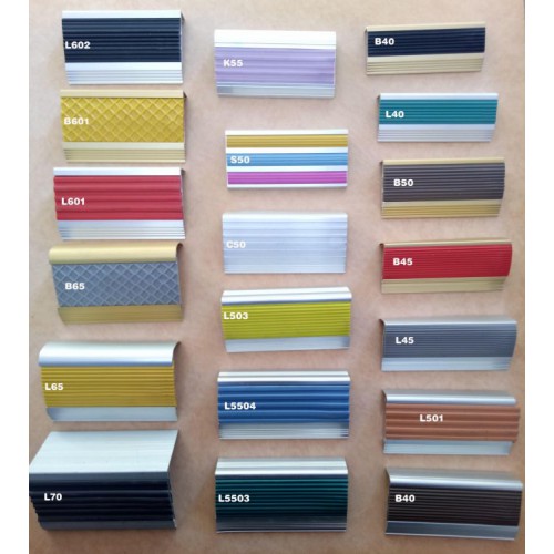 塑胶地板加厚PVC防滑条 铝合金楼梯止滑条