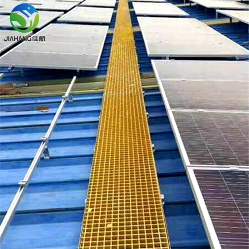 光伏发电玻璃钢格栅板 抗氧化防静电 平台走道板