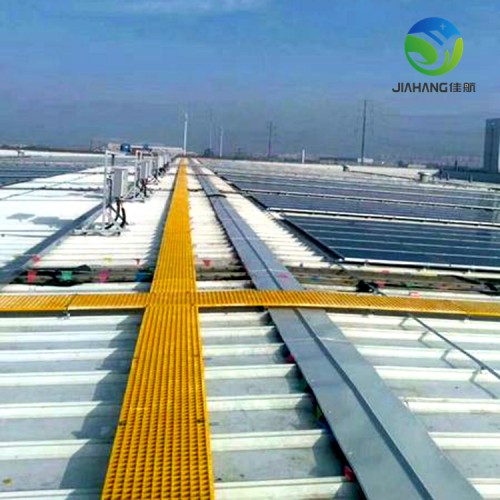 屋顶光伏网格过道 海口光伏发电检修用格栅走道板 光伏格栅