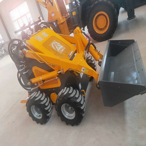 河源滑移除雪小铲车室内装修小铲车价格低效率高