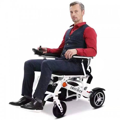 斯维驰电动轮椅 锂电池智能轮椅 轻便折叠轮椅车