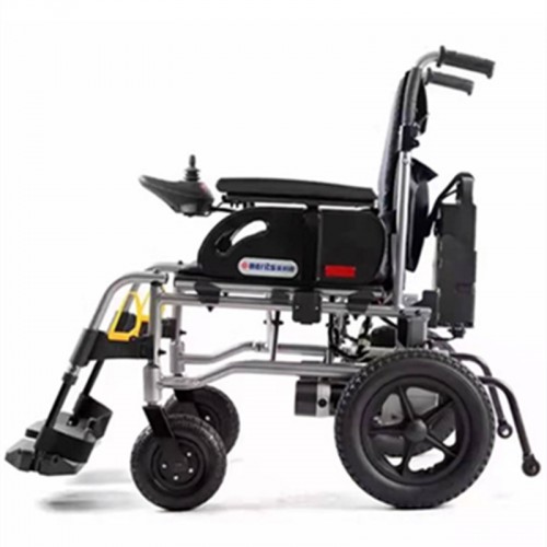 美利驰电动轮椅 锂电池老年轮椅 轻便可折叠智能轮椅