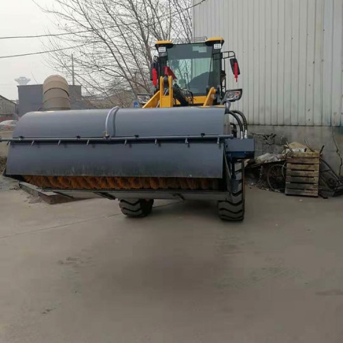 30铲车改清扫机 938铲车扫雪机专业改装