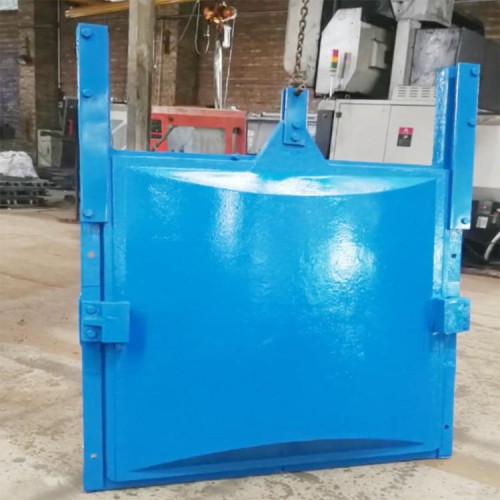 单向铸铁闸门 污水厂闸门启闭机 附壁式铸铁镶铜闸门