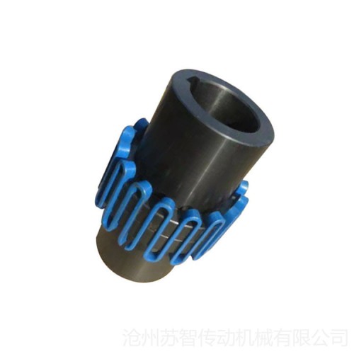 JS型蛇形弹簧联轴器 带罩壳蛇簧联轴器