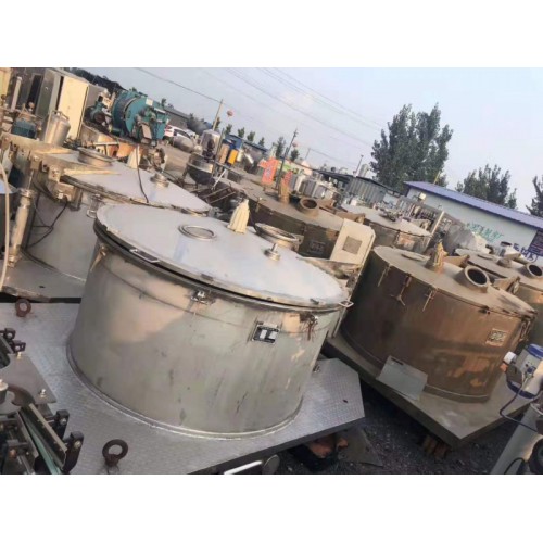 常年供应 二手1250平板吊带离心机刮刀下卸料离心机