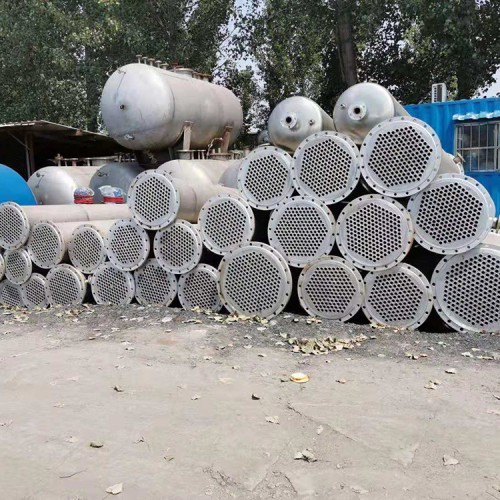 二手冷凝器 列管式冷凝器 304不锈钢高压冷凝器换热传热设备