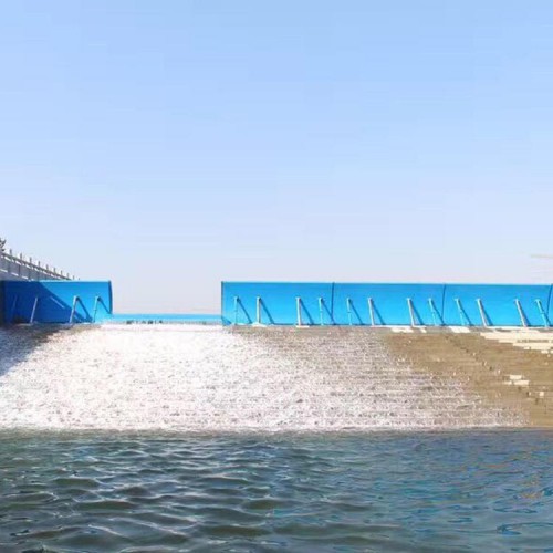 液压起升坝 液压起升坝崇鹏拦河钢坝闸 手动不锈钢钢坝闸