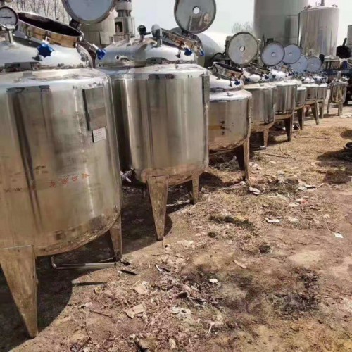 处理二手不锈钢保温搅拌罐