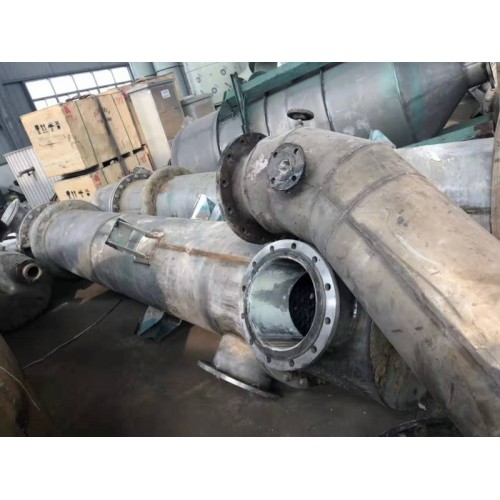 处理二手蒸发器 三效5吨钛材蒸发器 三效 四效蒸发器