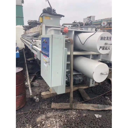 供应二手全自动隔膜压滤机 景津程控厢式压滤机 型号齐全