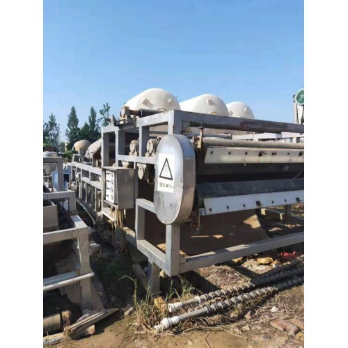 二手带式污泥脱水压滤机 2m带式压滤机 3米浓缩压滤机