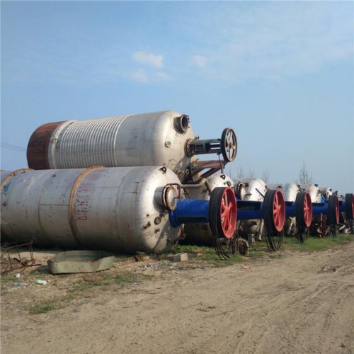 处理一批发酵罐 容积有60立方-120立方 二手不锈钢发酵罐