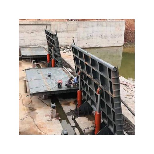 景观合页坝  液压合页坝  水利合页坝 案例