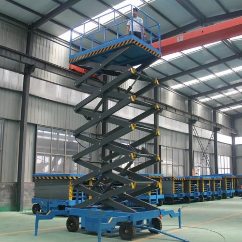 升降机厂家直供移动升降机 四轮剪叉式液压升降机