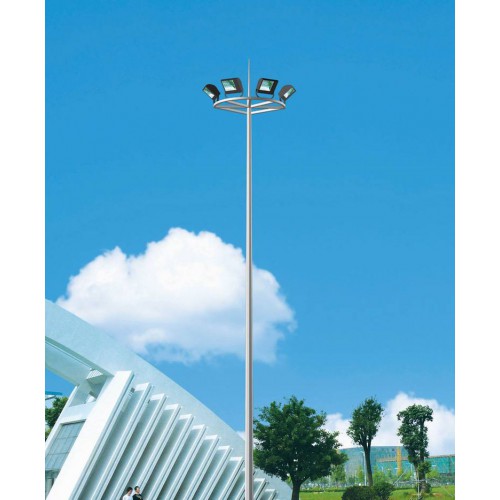 陕西西安升降式高杆灯 LED高杆投光灯厂家 球场投光灯定制