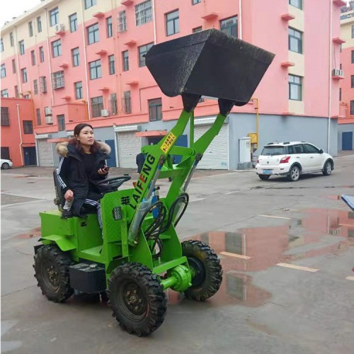 微型电动小铲车 小型电动铲车 电动装载机厂家莱丰价格实惠