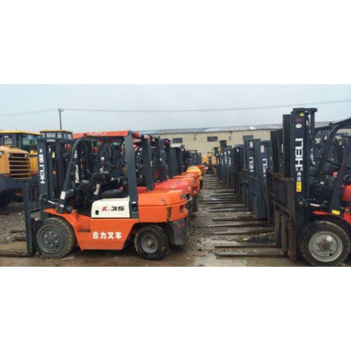 二手叉车 1到10吨燃油 电动 报夹 平夹集装箱铲车出售