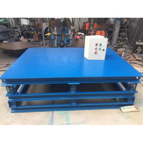 混凝土预制件振动平台 耐火材料振动平台 水泥振动平台订做