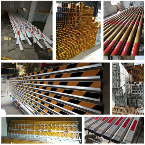 百胜款道闸杆 捷顺款起落杆 威捷栅栏杆批发 八角杆伸缩杆