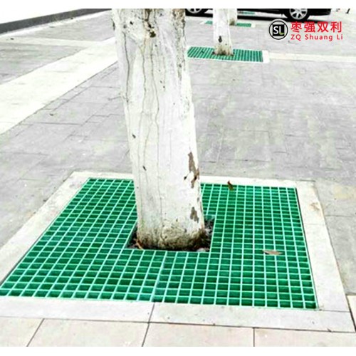 玻璃钢围树网 树坑用玻璃钢格栅 树池网格树框现货销售