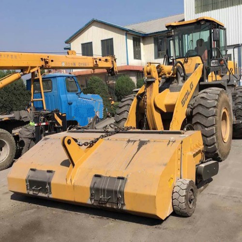 50装载机清扫车 改装扫路车 装载机配清扫器