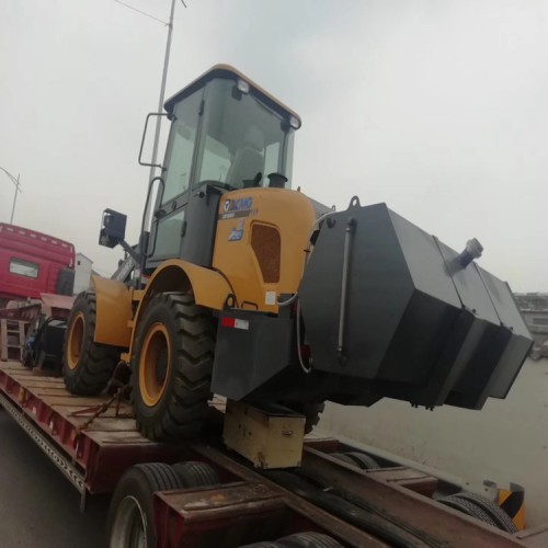 3吨装载机扫路车 加装清扫器 路面清扫车