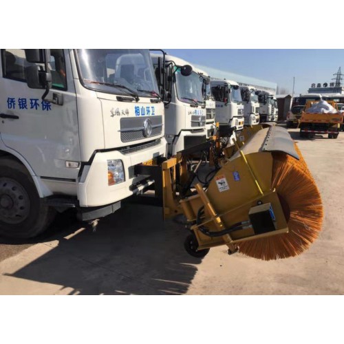 滚刷式除雪车 环卫车包安装 洒水车加装除雪滚刷 除雪设备