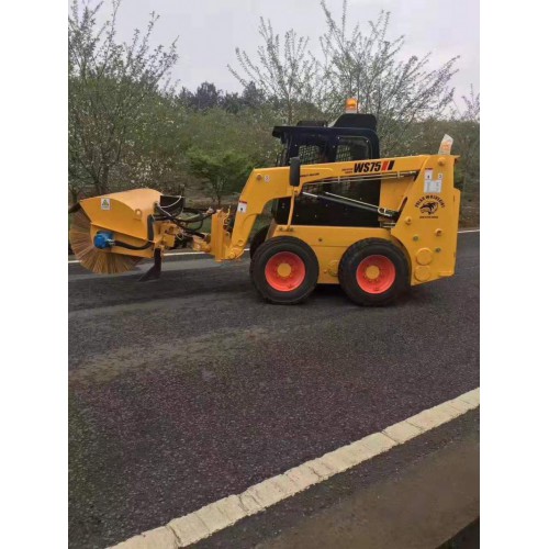 冬季除冰雪设备 滑移除雪车 滚刷除雪车 配快换接头除雪设备